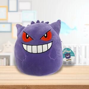 Pokemon Gengar Squishmallow Plush 10” New With Tags